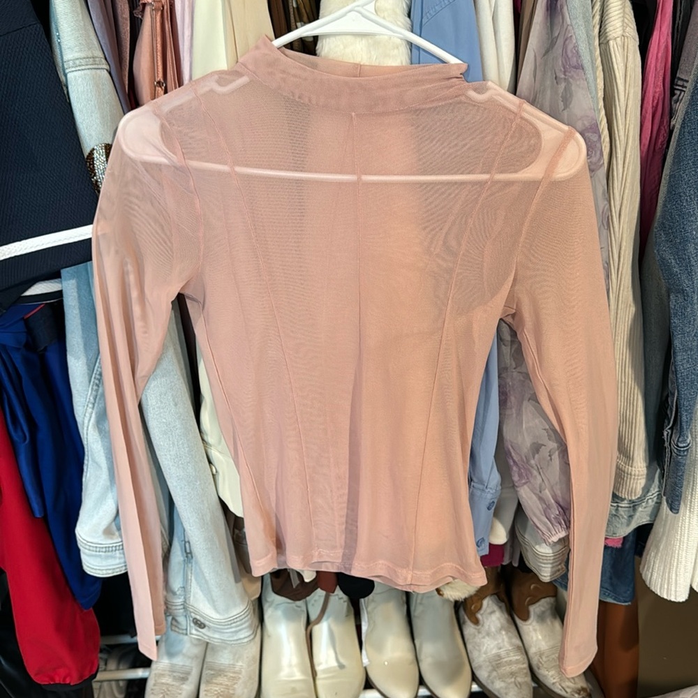 Sheer Pink Longsleeve